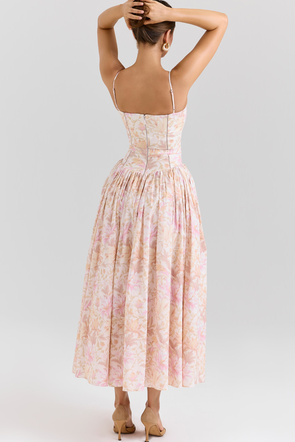 ESTRELLA | VESTIDO MIDI FLORAL