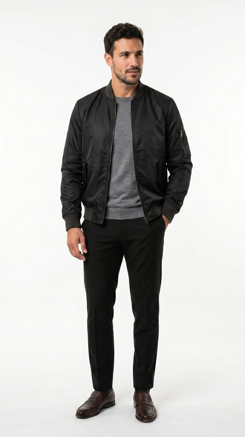 HUGO | CHAQUETA BOMBER CASUAL & ELEGANTE
