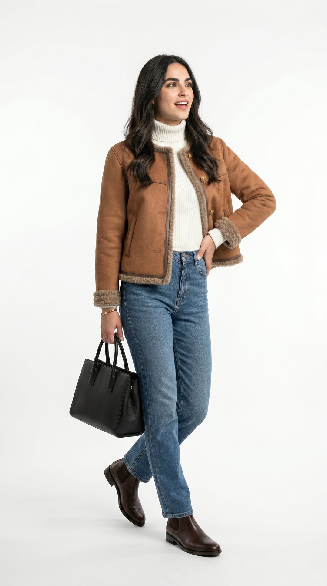CORA | CHAQUETA DE PIEL DE OVEJA