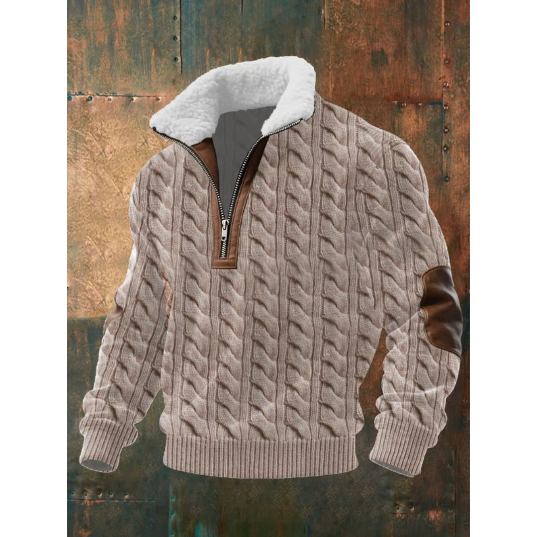 LONER | JERSEY POLAR CON CREMALLERA
