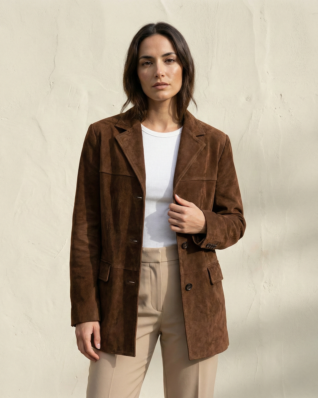 MIRA | CHAQUETA DE ANTE