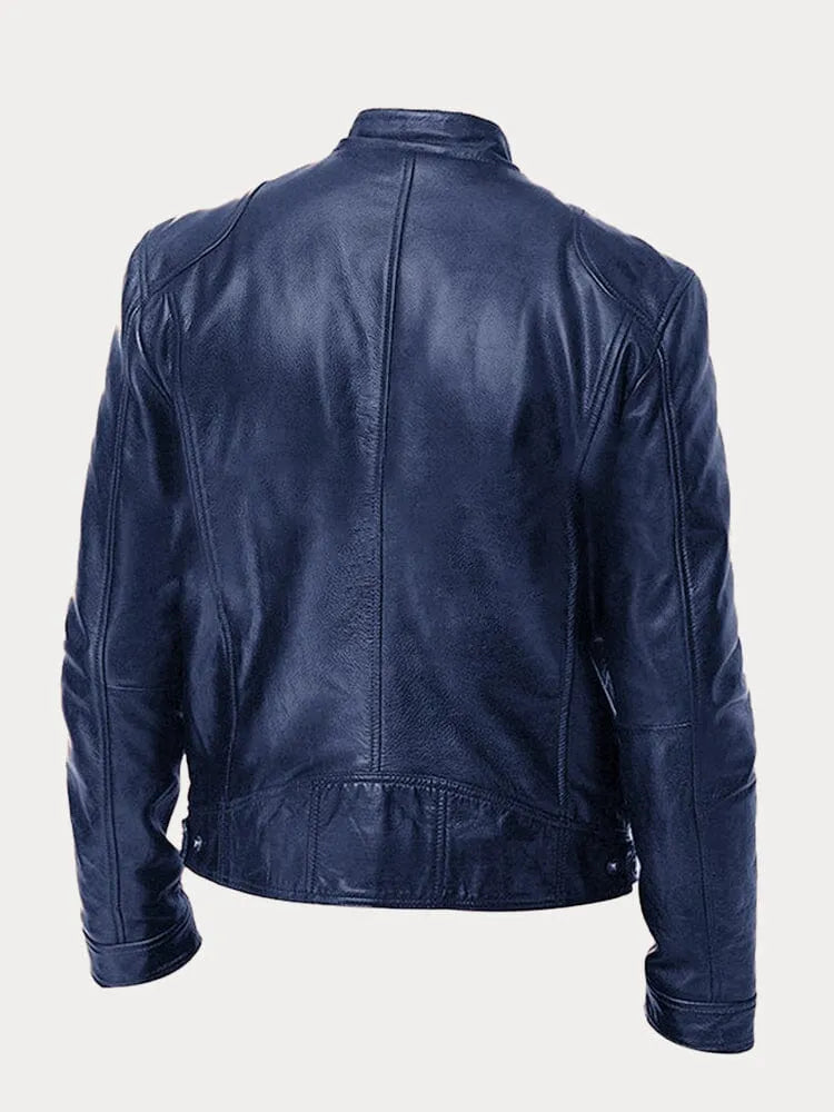 SCOTT | CHAQUETA DE CUERO DE TEMPORADA