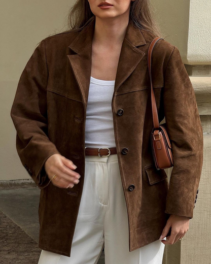 MIRA | CHAQUETA DE ANTE