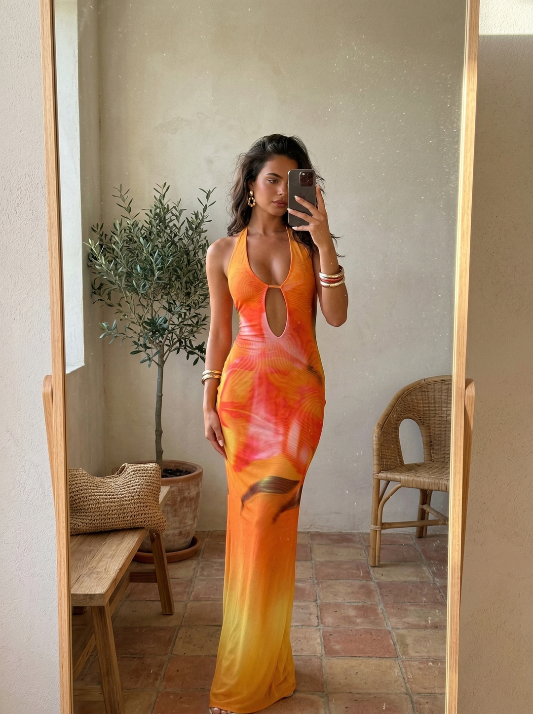 ATARDECER | VESTIDO LARGO DE VERANO