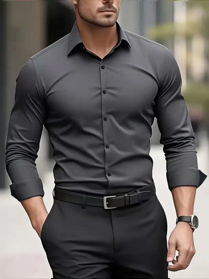 MARCEL | CAMISA CLÁSICA DE MANGA LARGA