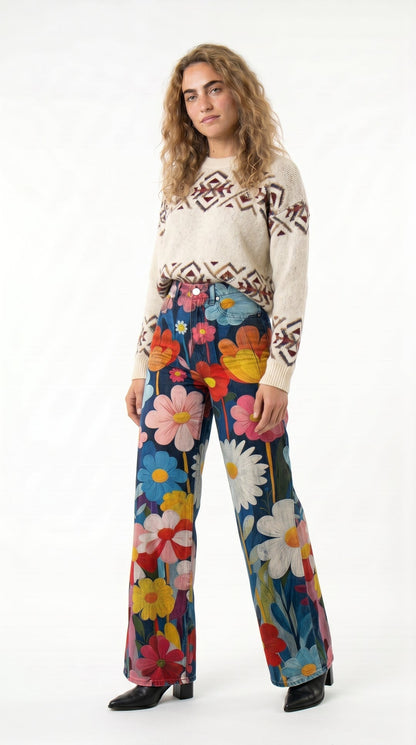 NEREA | PANTALONES BOHO VINTAGE