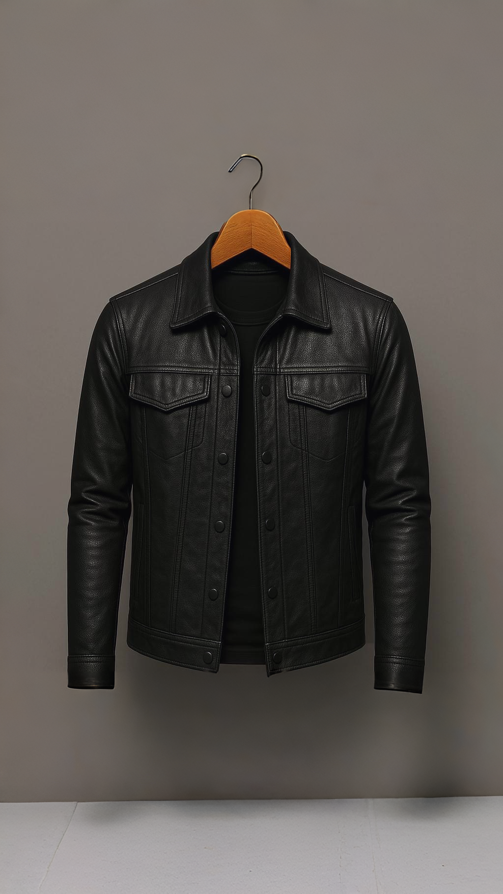 CHAQUETA DE CUERO CAMDEN