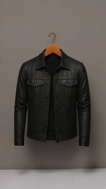 CHAQUETA DE CUERO CAMDEN