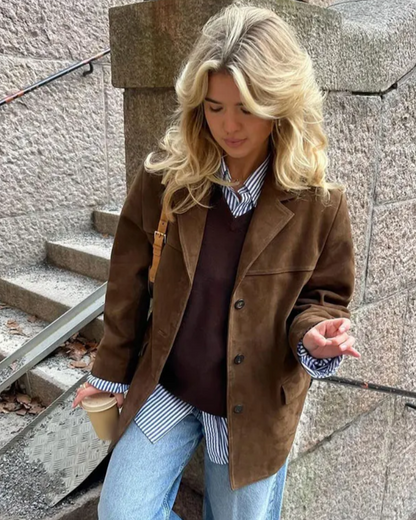 MIRA | CHAQUETA DE ANTE