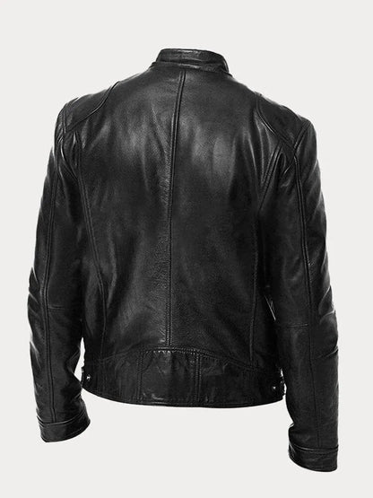 SCOTT | CHAQUETA DE CUERO DE TEMPORADA
