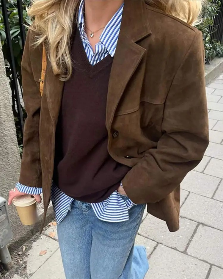 MIRA | CHAQUETA DE ANTE