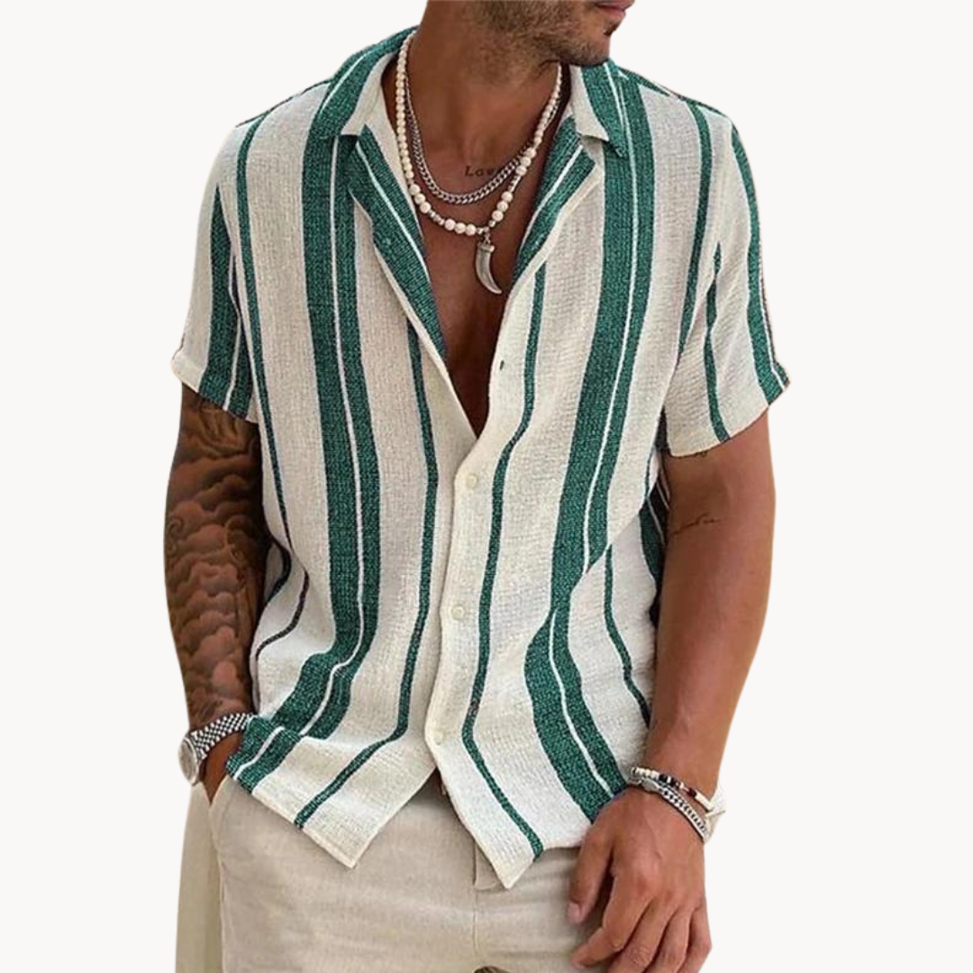 TOMÁS | CAMISA CON RAYAS