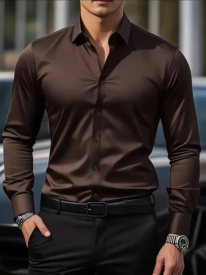 MARCEL | CAMISA CLÁSICA DE MANGA LARGA