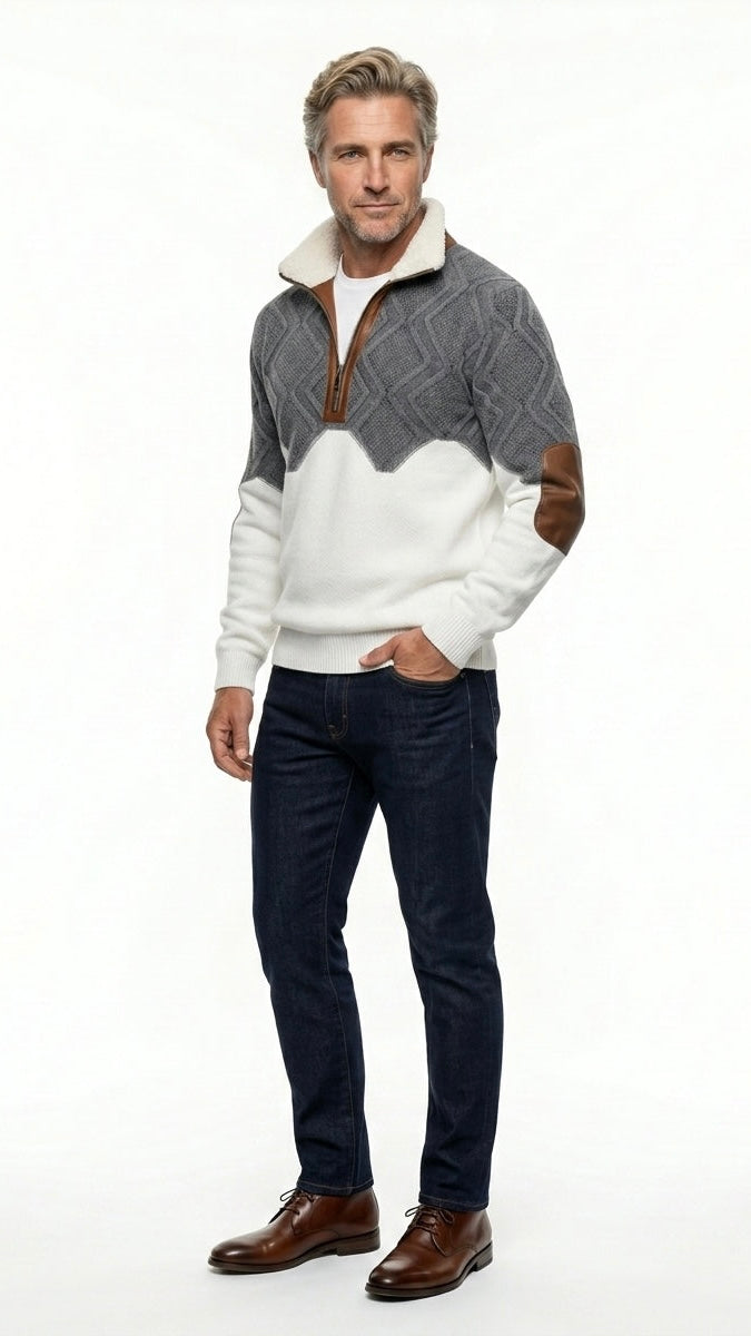 LONER | JERSEY POLAR CON CREMALLERA