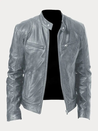 SCOTT | CHAQUETA DE CUERO DE TEMPORADA