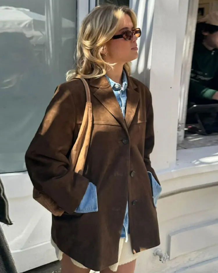 MIRA | CHAQUETA DE ANTE