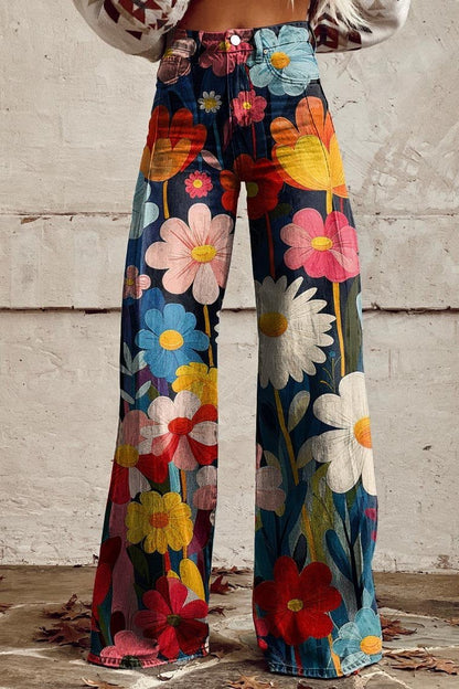 NEREA | PANTALONES BOHO VINTAGE