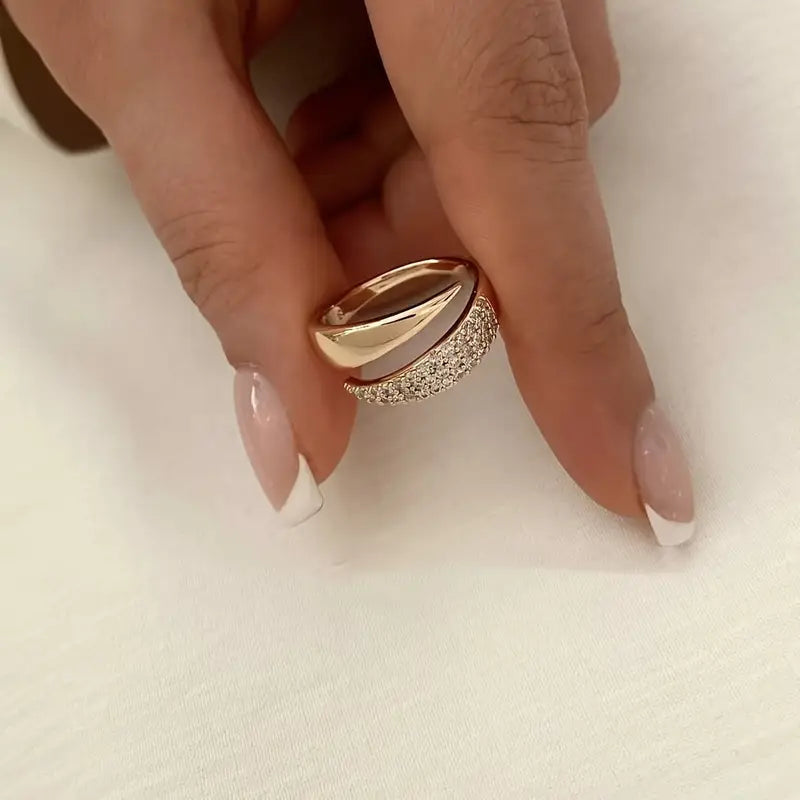 LUCRECIA | ANILLO ELEGANTE CON PIEDRAS PRECIOSAS