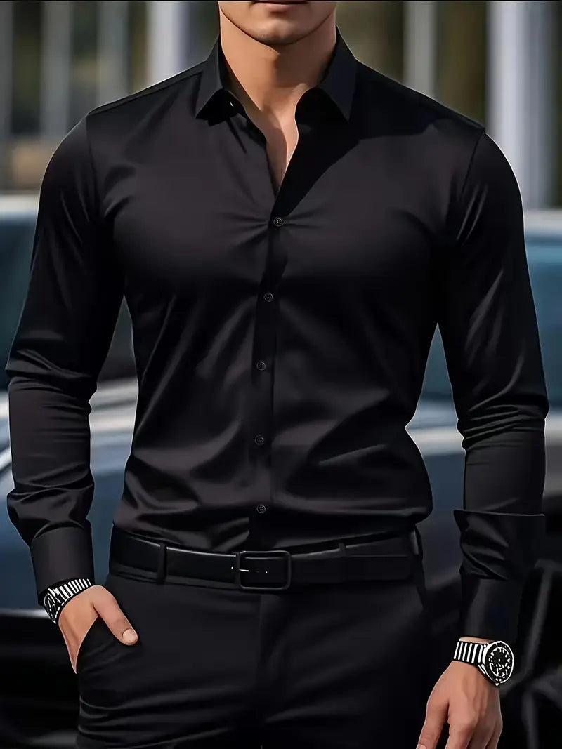 MARCEL | CAMISA CLÁSICA DE MANGA LARGA