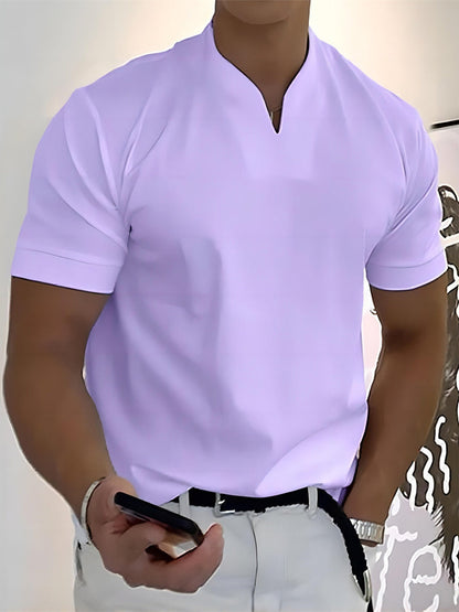 GONZALO | CAMISETA CON CUELLO EN V