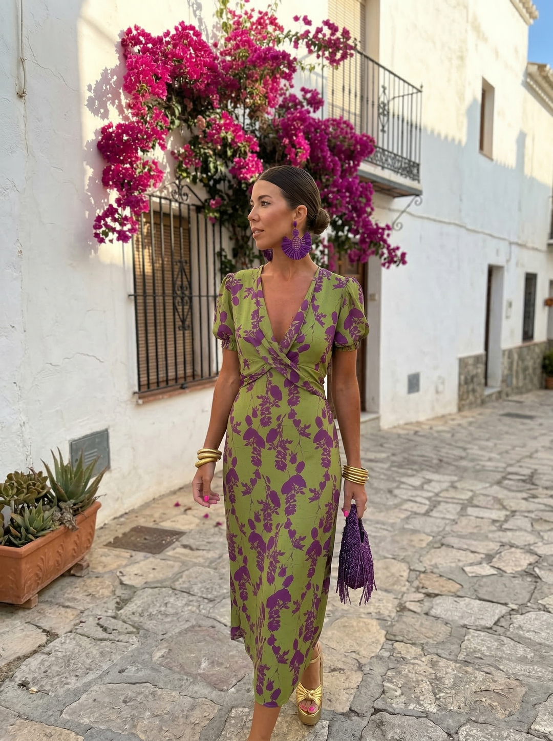 ELSA | VESTIDO LARGO DE PRIMAVERA