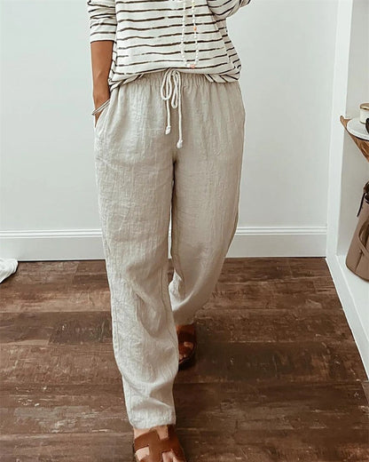 ALLEGRA | PANTALONES CHIC CON CORDÓN