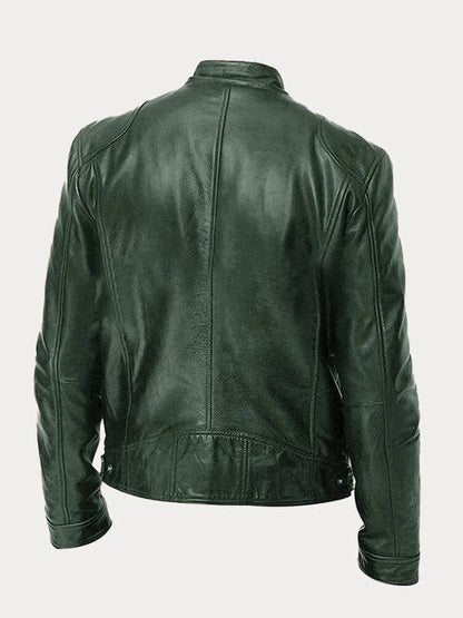 SCOTT | CHAQUETA DE CUERO DE TEMPORADA