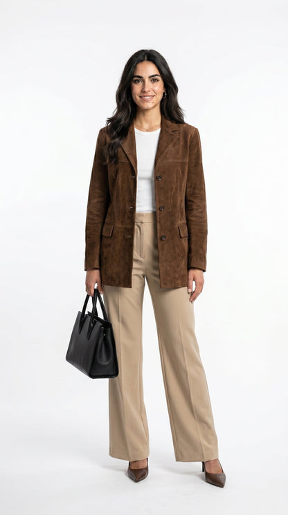 MIRA | CHAQUETA DE ANTE